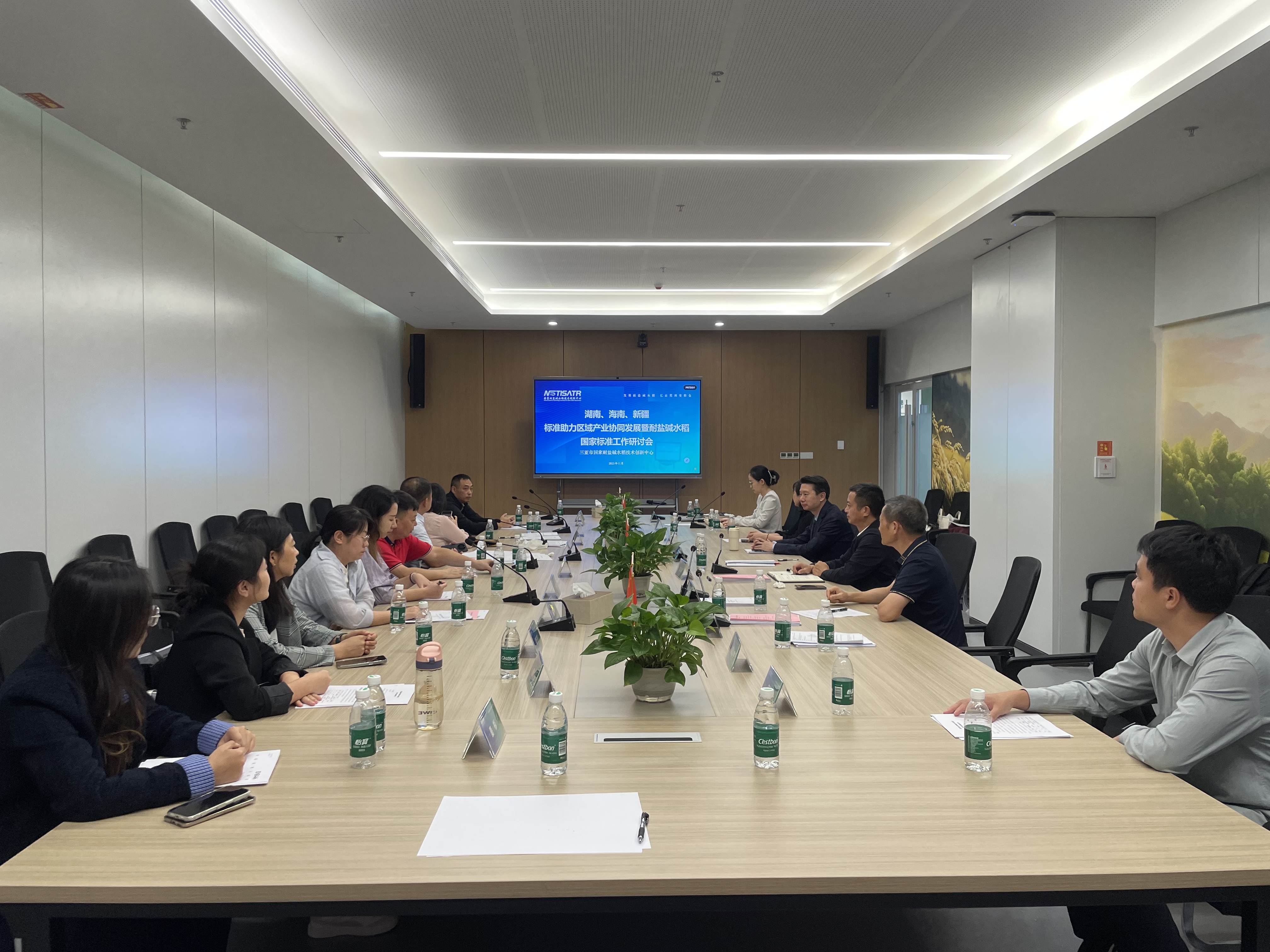 标准助力产业跨区域协同发展战略合作研讨会暨耐盐碱水稻国家标准工作研讨会顺利召开